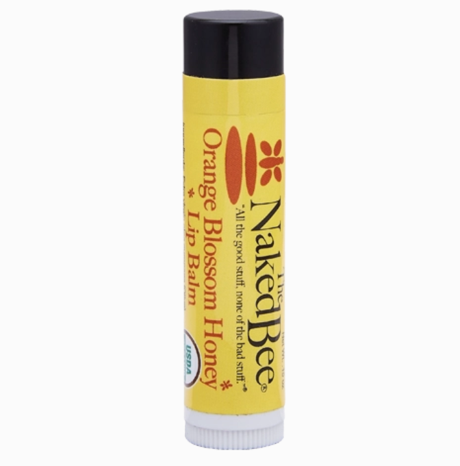 USDA Organic Orange Blossom Honey Lip Balm-12-Gifts-The Naked Bee-Krista Anne's Boutique, Women's Fashion and Accessories Located in Oklahoma City, OK and Black Mountain, NC