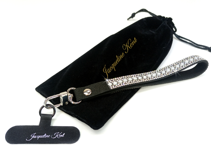 Bejeweled Phone Wrist Lanyard-09-Accessories-Jacqueline Kent-Krista Anne's Boutique, Women's Fashion and Accessories Located in Oklahoma City, OK and Black Mountain, NC