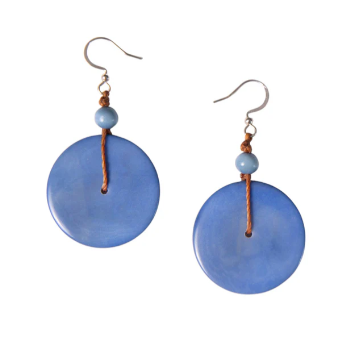 1E1622 - Cooper Earrings-10-Jewelry-Tagua Jewelry-Krista Anne's Boutique, Women's Fashion and Accessories Located in Oklahoma City, OK and Black Mountain, NC