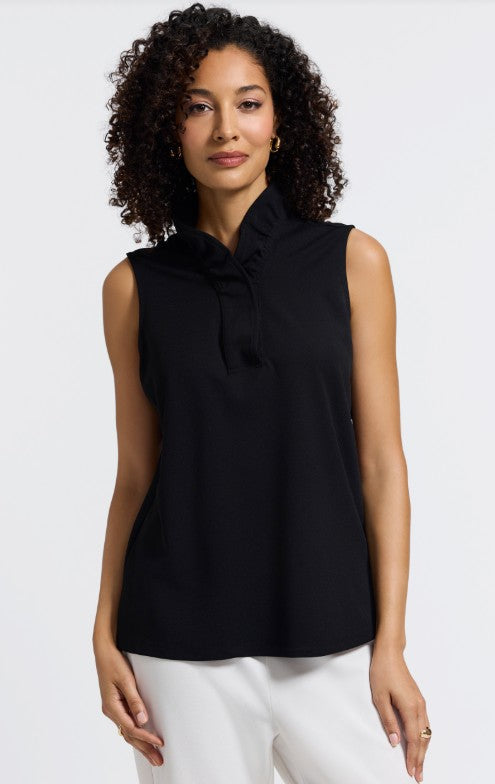 203787 - Tammy Sleeveless Top-02-Tops/Blouses-Foxcroft-Krista Anne's Boutique, Women's Fashion and Accessories Located in Oklahoma City, OK and Black Mountain, NC