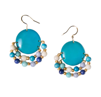 1E2115 - Cassidy Earrings-10-Jewelry-Tagua Jewelry-Krista Anne's Boutique, Women's Fashion and Accessories Located in Oklahoma City, OK and Black Mountain, NC