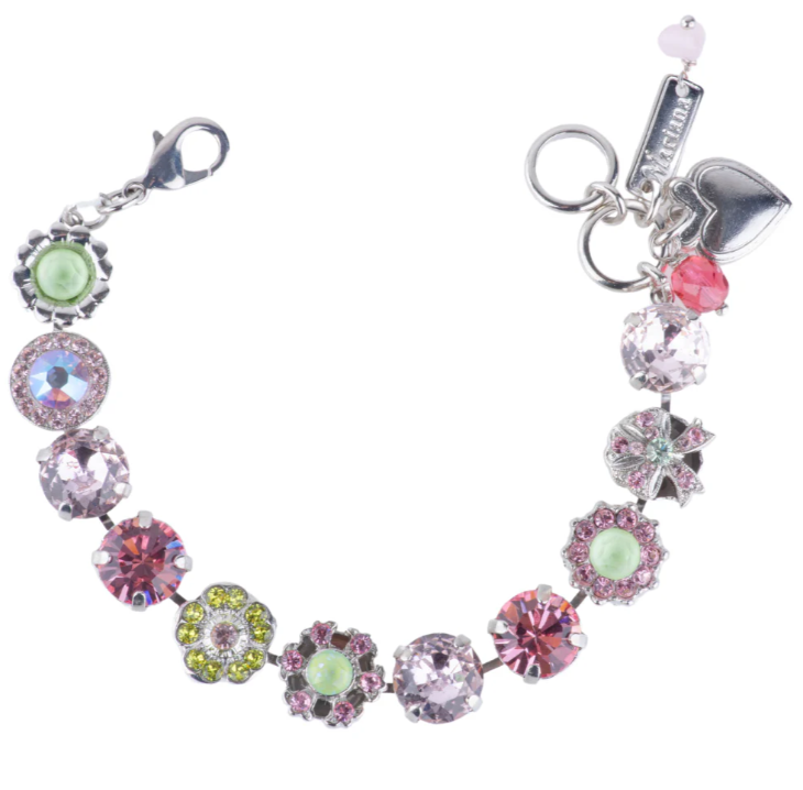 B-4088-5001-RO - Large Bow Bracelet-10-Jewelry-Mariana-Krista Anne's Boutique, Women's Fashion and Accessories Located in Oklahoma City, OK and Black Mountain, NC