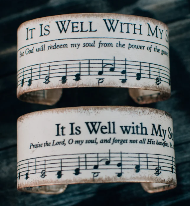 Hymn Cuff Bracelet-10-Jewelry-Hymn Cuffs-Krista Anne's Boutique, Women's Fashion and Accessories Located in Oklahoma City, OK and Black Mountain, NC