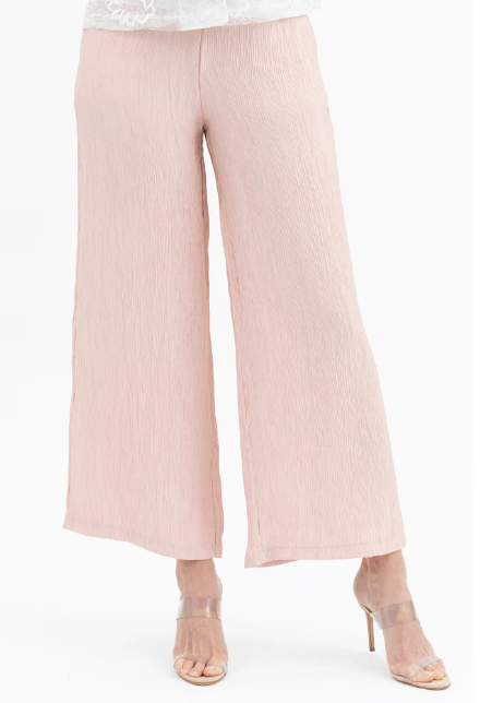 1223 - Wide Leg Crinkle Pants-04-Bottoms-Damee-Krista Anne's Boutique, Women's Fashion and Accessories Located in Oklahoma City, OK and Black Mountain, NC