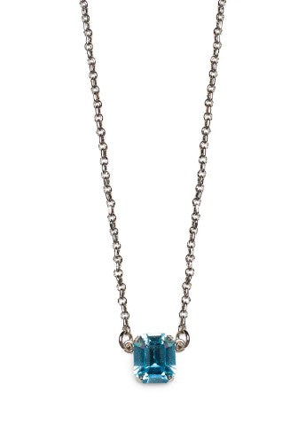 N-5021/2-202-RO - Emerald Cut Pendant-10-Jewelry-Mariana-Krista Anne's Boutique, Women's Fashion and Accessories Located in Oklahoma City, OK and Black Mountain, NC