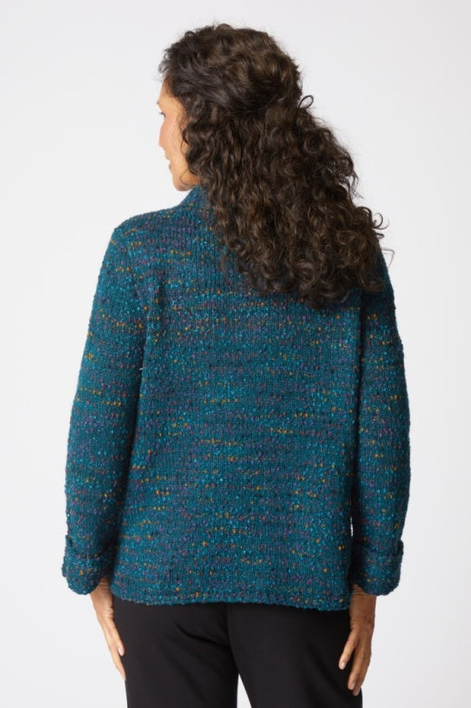 89056 - Confetti Funnel Neck Pullover-05-Sweaters-Habitat-Krista Anne's Boutique, Women's Fashion and Accessories Located in Oklahoma City, OK and Black Mountain, NC