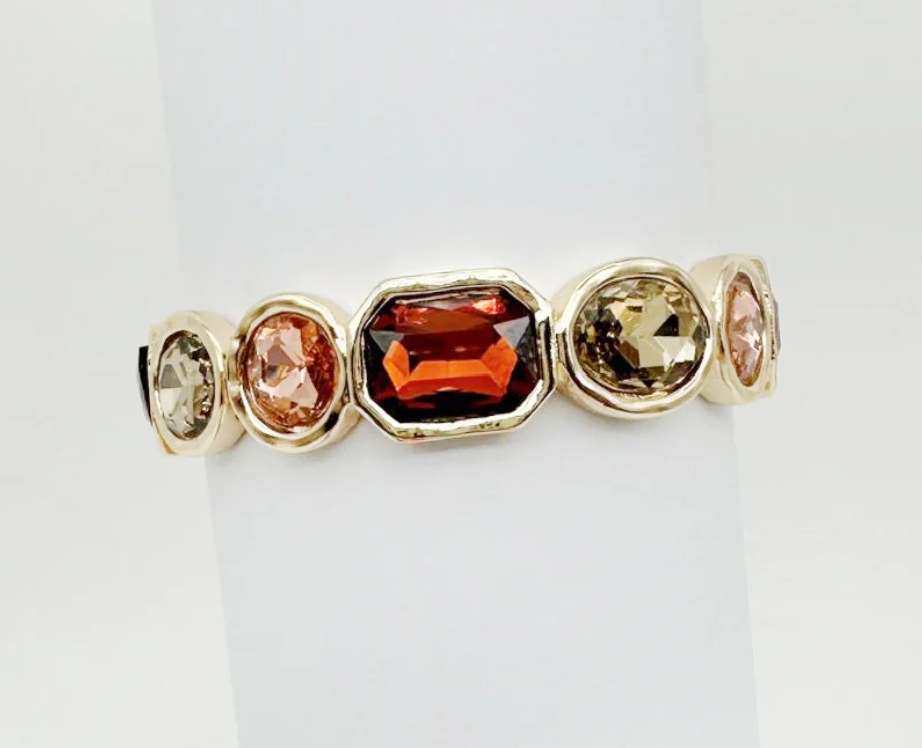 B-2097MUL - Evangeline Bracelet-10-Jewelry-What's Hot Jewelry-Krista Anne's Boutique, Women's Fashion and Accessories Located in Oklahoma City, OK and Black Mountain, NC