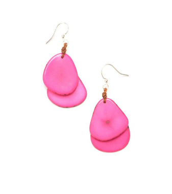1E410 - Fiesta Earrings-10-Jewelry-Tagua Jewelry-Krista Anne's Boutique, Women's Fashion and Accessories Located in Oklahoma City, OK and Black Mountain, NC