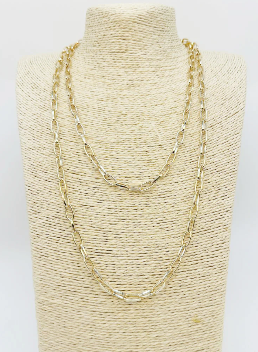 N-2895G - Mary Necklace-10-Jewelry-What's Hot Jewelry-Krista Anne's Boutique, Women's Fashion and Accessories Located in Oklahoma City, OK and Black Mountain, NC