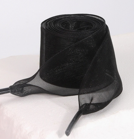 40SD106 - Satin Organza Shoe Lace-09-Accessories-Josslyn-Krista Anne's Boutique, Women's Fashion and Accessories Located in Oklahoma City, OK and Black Mountain, NC