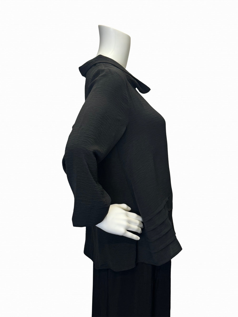 25857 - Airflow Mock Neck Top-02-Tops/Blouses-Shana-Krista Anne's Boutique, Women's Fashion and Accessories Located in Oklahoma City, OK and Black Mountain, NC