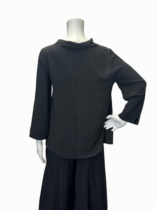 25857 - Airflow Mock Neck Top-02-Tops/Blouses-Shana-Krista Anne's Boutique, Women's Fashion and Accessories Located in Oklahoma City, OK and Black Mountain, NC