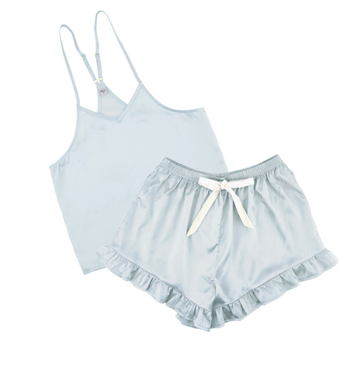 R0690 - Spaghetti Strap 2-Piece Sleep Set-12-Gifts-Bella Apparel-Krista Anne's Boutique, Women's Fashion and Accessories Located in Oklahoma City, OK and Black Mountain, NC