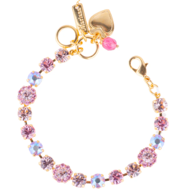 B-4352/20-5001-YG - Medium Multi Blossom Bracelet-10-Jewelry-Mariana-Krista Anne's Boutique, Women's Fashion and Accessories Located in Oklahoma City, OK and Black Mountain, NC