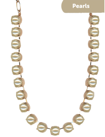 N-3474-M48-RG - Large Round Necklace