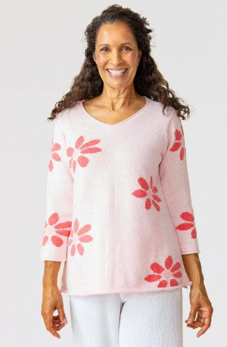 83889 - Fresh As A Daisy Tunic-02-Tops/Blouses-Habitat-Krista Anne's Boutique, Women's Fashion and Accessories Located in Oklahoma City, OK and Black Mountain, NC