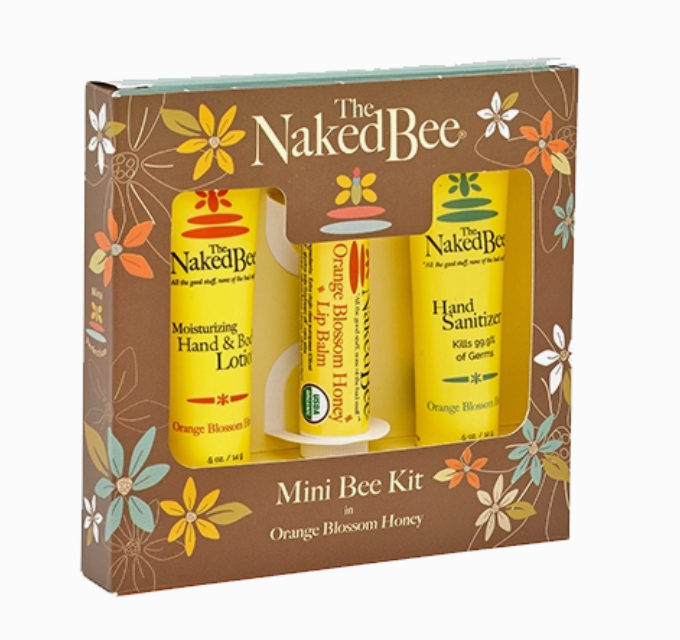 Orange Blossom Honey Mini Bee Kit-12-Gifts-The Naked Bee-Krista Anne's Boutique, Women's Fashion and Accessories Located in Oklahoma City, OK and Black Mountain, NC