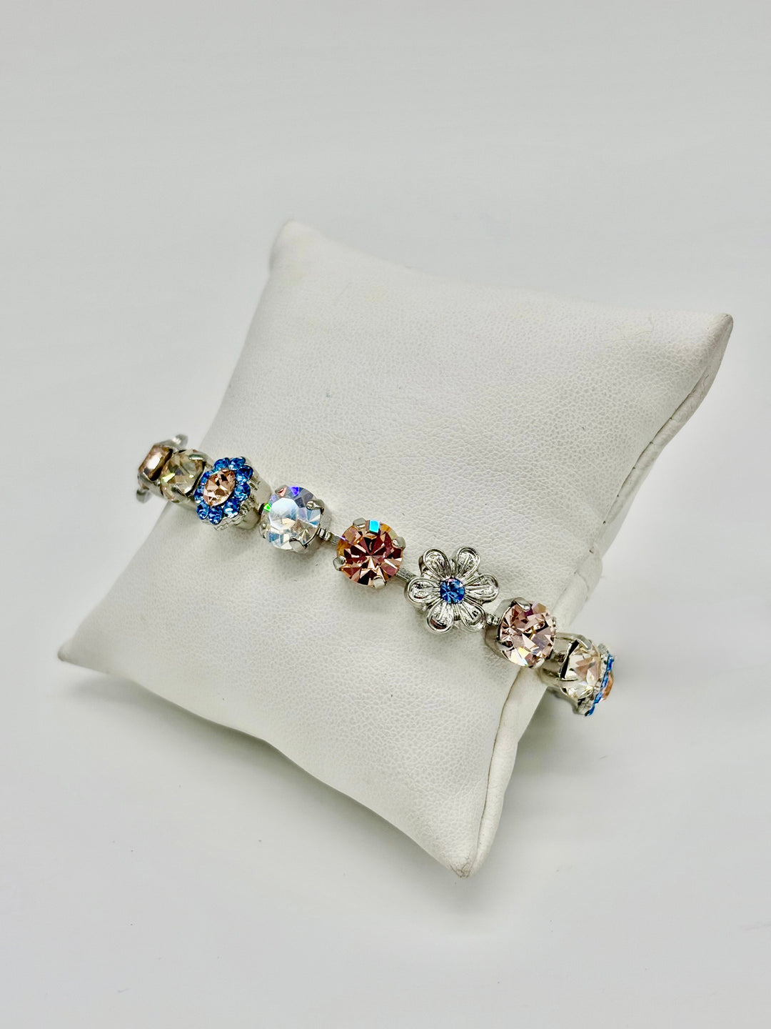B-4068/4-5005-RO - Medium Daisy Bracelet-10-Jewelry-Mariana-Krista Anne's Boutique, Women's Fashion and Accessories Located in Oklahoma City, OK and Black Mountain, NC