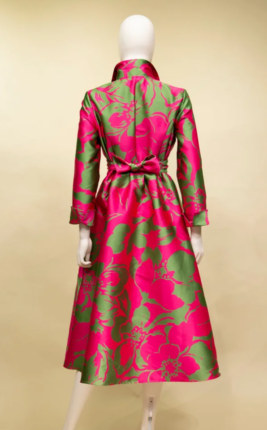 F22041 - Double Collar A-Line Dress-06-Dresses/Jumpsuits-Samuel Dong-Krista Anne's Boutique, Women's Fashion and Accessories Located in Oklahoma City, OK and Black Mountain, NC