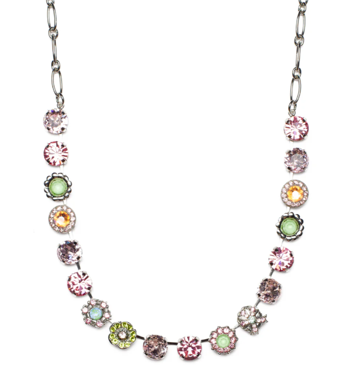 N-3088-5001-RO - Large Bow Necklace-10-Jewelry-Mariana-Krista Anne's Boutique, Women's Fashion and Accessories Located in Oklahoma City, OK and Black Mountain, NC