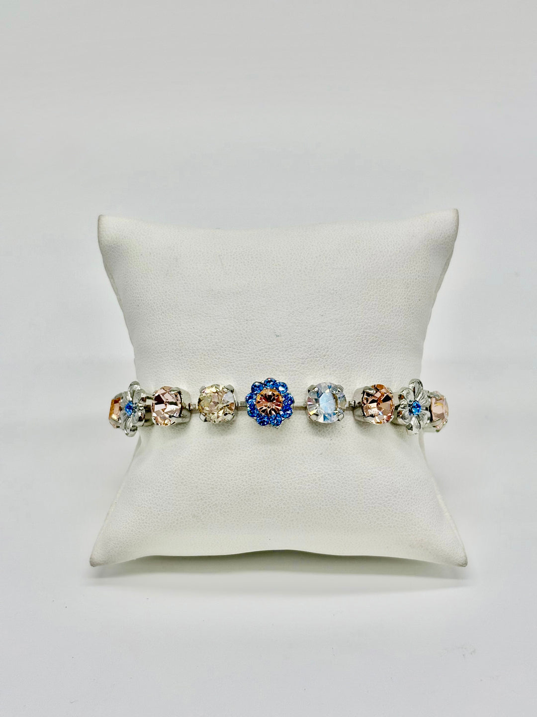 B-4068/4-5005-RO - Medium Daisy Bracelet-10-Jewelry-Mariana-Krista Anne's Boutique, Women's Fashion and Accessories Located in Oklahoma City, OK and Black Mountain, NC