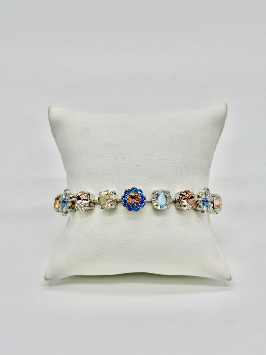 B-4068/4-5005-RO - Medium Daisy Bracelet-10-Jewelry-Mariana-Krista Anne's Boutique, Women's Fashion and Accessories Located in Oklahoma City, OK and Black Mountain, NC