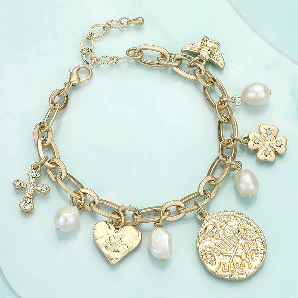 CB1337 - Goldie Bracelet-10-Jewelry-Wona Trading, Inc.-Krista Anne's Boutique, Women's Fashion and Accessories Located in Oklahoma City, OK and Black Mountain, NC