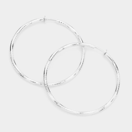 CE202-3 - Delaney Clip Earrings-09-Accessories-Wona Trading, Inc.-Krista Anne's Boutique, Women's Fashion and Accessories Located in Oklahoma City, OK and Black Mountain, NC