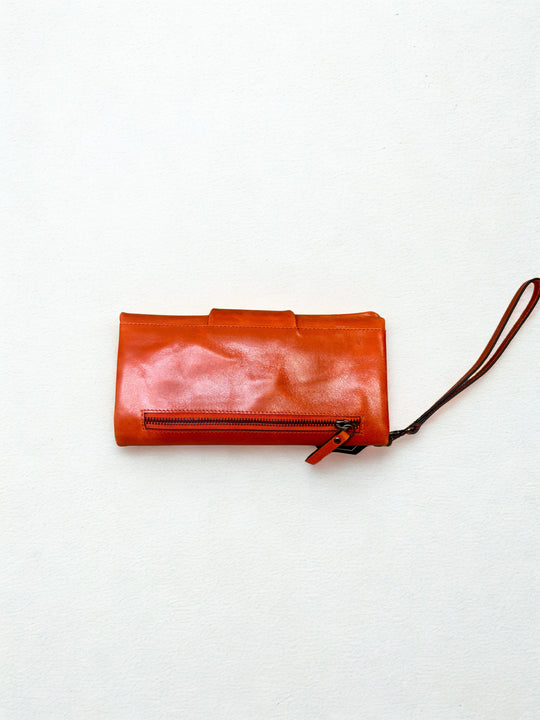 WL-1463 - Perfect Leather Clutch-09-Accessories-Vintage Decor Inc.-Krista Anne's Boutique, Women's Fashion and Accessories Located in Oklahoma City, OK and Black Mountain, NC