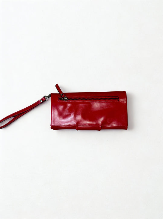 WL-1463 - Perfect Leather Clutch-09-Accessories-Vintage Decor Inc.-Krista Anne's Boutique, Women's Fashion and Accessories Located in Oklahoma City, OK and Black Mountain, NC