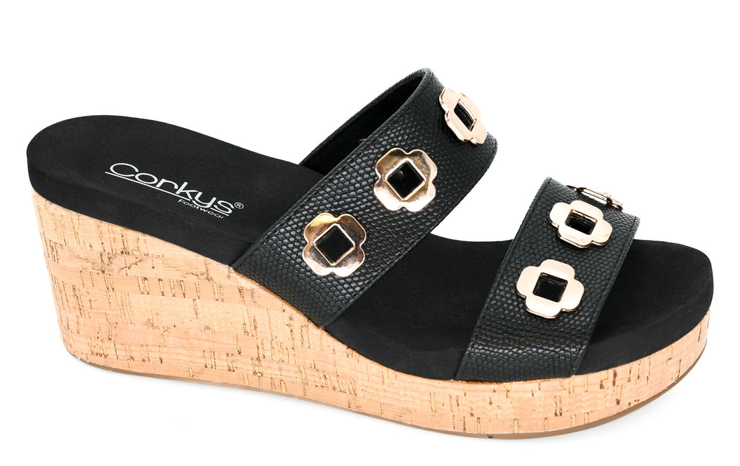 41-0496 - Hi Tide Wedge-11-Shoes-Corkys-Krista Anne's Boutique, Women's Fashion and Accessories Located in Oklahoma City, OK and Black Mountain, NC