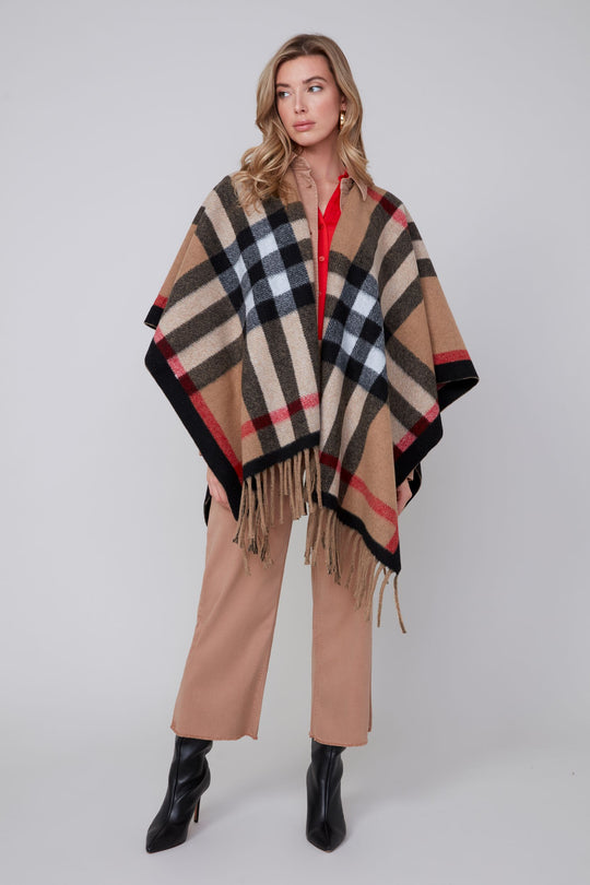 R3921 - Fringed Wrap-08-Scarves/Wraps-Renuar-Krista Anne's Boutique, Women's Fashion and Accessories Located in Oklahoma City, OK and Black Mountain, NC