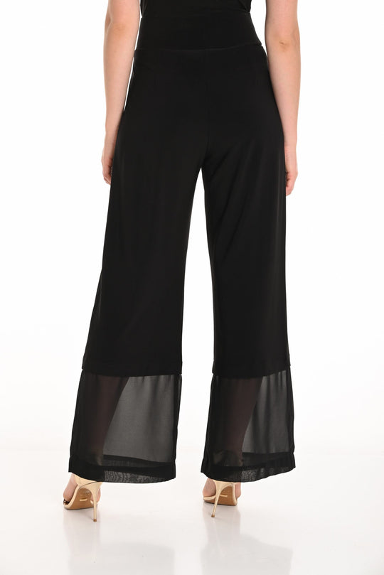 251048 - Sheer Cuff Pull On Pant-04-Bottoms-Frank Lyman-Krista Anne's Boutique, Women's Fashion and Accessories Located in Oklahoma City, OK and Black Mountain, NC