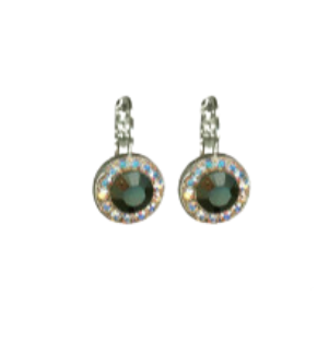 E-1129-4003-RO6 - Must-Have Pavé Leverback Earrings