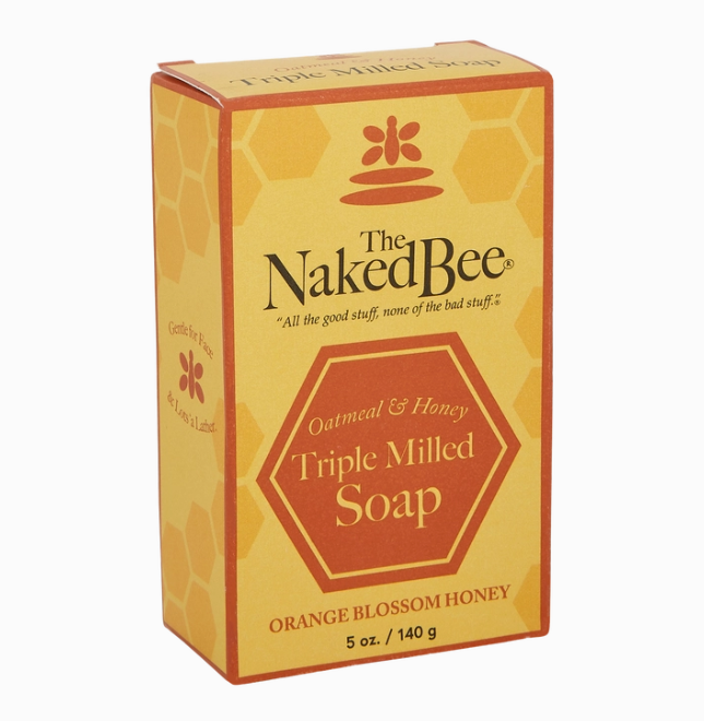 Orange Blossom Honey Bar Soap-12-Gifts-The Naked Bee-Krista Anne's Boutique, Women's Fashion and Accessories Located in Oklahoma City, OK and Black Mountain, NC