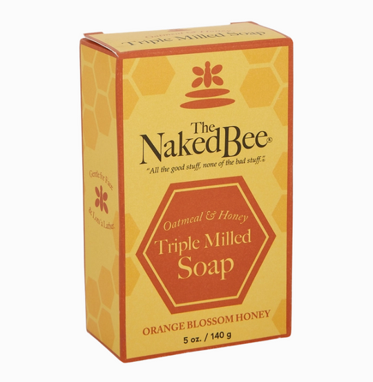 Orange Blossom Honey Bar Soap-12-Gifts-The Naked Bee-Krista Anne's Boutique, Women's Fashion and Accessories Located in Oklahoma City, OK and Black Mountain, NC
