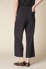 10676 - Luxe Ponte Flood Pant-04-Bottoms-Habitat-Krista Anne's Boutique, Women's Fashion and Accessories Located in Oklahoma City, OK and Black Mountain, NC