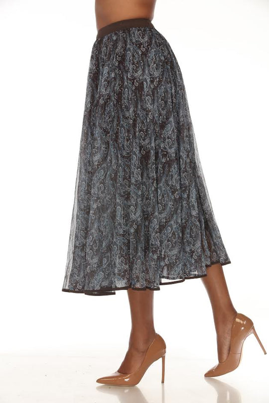 Z13582 - Mimi Skirt-04-Bottoms-AZI-Krista Anne's Boutique, Women's Fashion and Accessories Located in Oklahoma City, OK and Black Mountain, NC