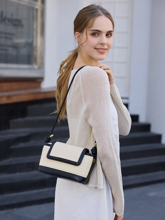 M2841 - Oaklynn Straw Crossbody-09-Accessories-Jen & Co-Krista Anne's Boutique, Women's Fashion and Accessories Located in Oklahoma City, OK and Black Mountain, NC