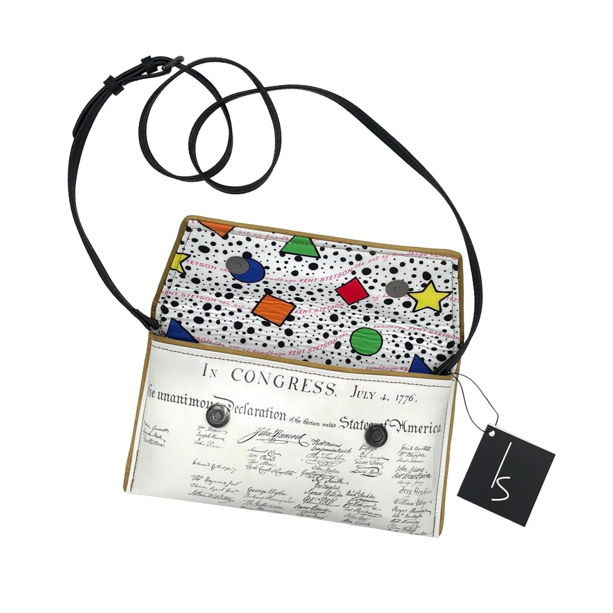 Semiquincentennial Crossbody Clutch-09-Accessories-Kent Stetson Handbags-Krista Anne's Boutique, Women's Fashion and Accessories Located in Oklahoma City, OK and Black Mountain, NC
