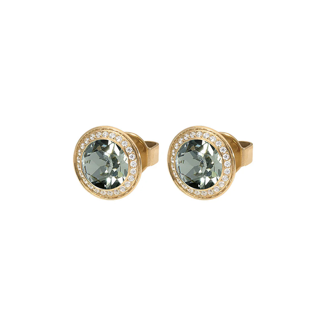 100022/21 - Gold Tondo Deluxe Earrings-10-Jewelry-Qudo-Krista Anne's Boutique, Women's Fashion and Accessories Located in Oklahoma City, OK and Black Mountain, NC