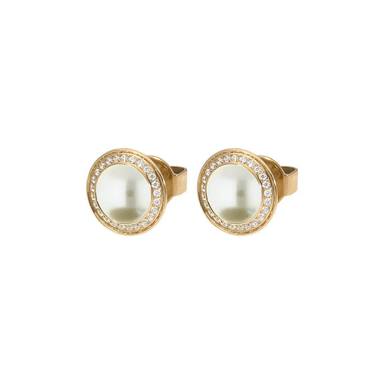 100022/21 - Gold Tondo Deluxe Earrings-10-Jewelry-Qudo-Krista Anne's Boutique, Women's Fashion and Accessories Located in Oklahoma City, OK and Black Mountain, NC