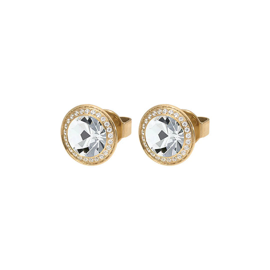 100022/21 - Gold Tondo Deluxe Earrings-10-Jewelry-Qudo-Krista Anne's Boutique, Women's Fashion and Accessories Located in Oklahoma City, OK and Black Mountain, NC