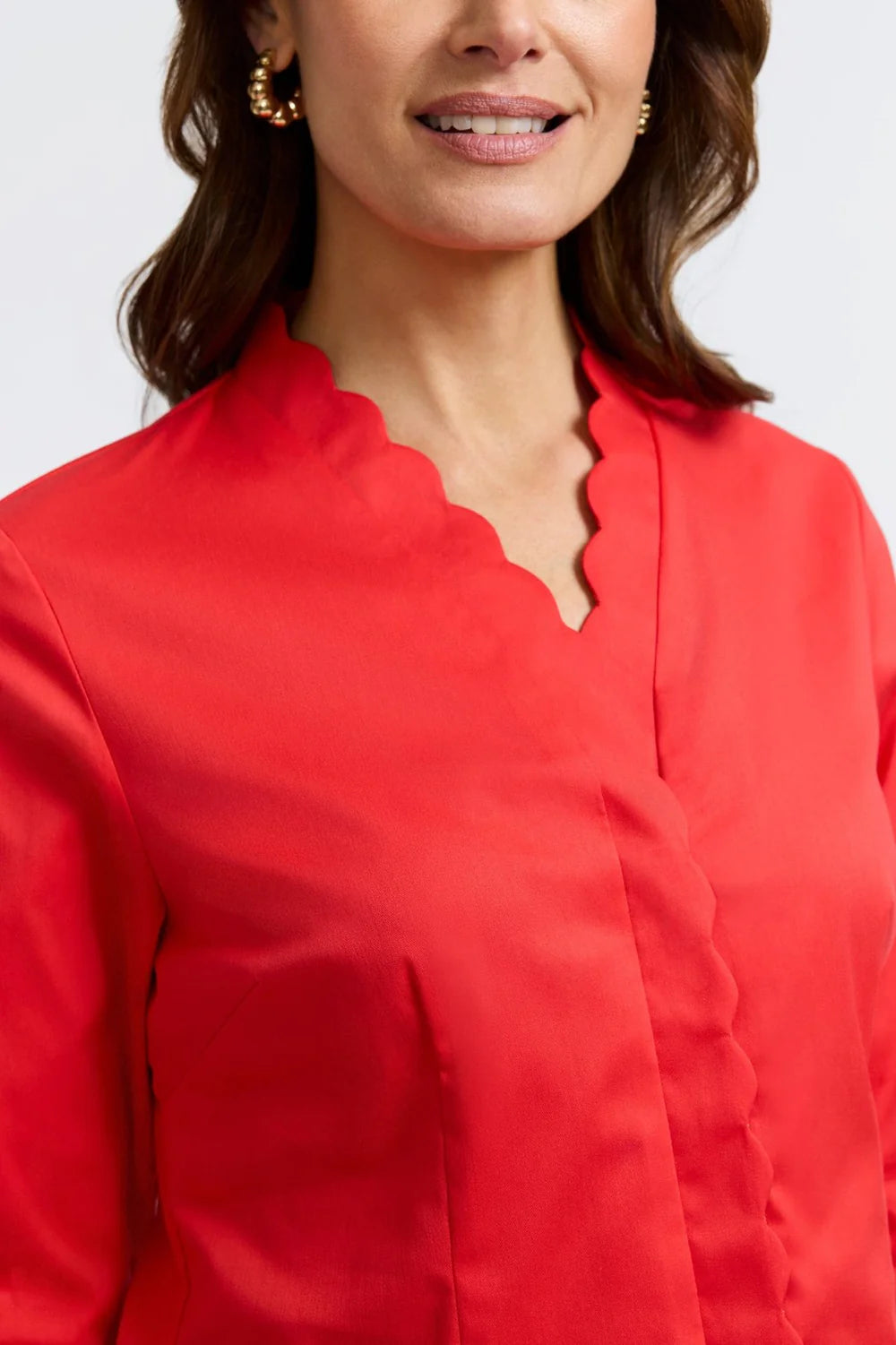203277 - Bridget Long Sleeve Shirt-02-Tops/Blouses-Foxcroft-Krista Anne's Boutique, Women's Fashion and Accessories Located in Oklahoma City, OK and Black Mountain, NC