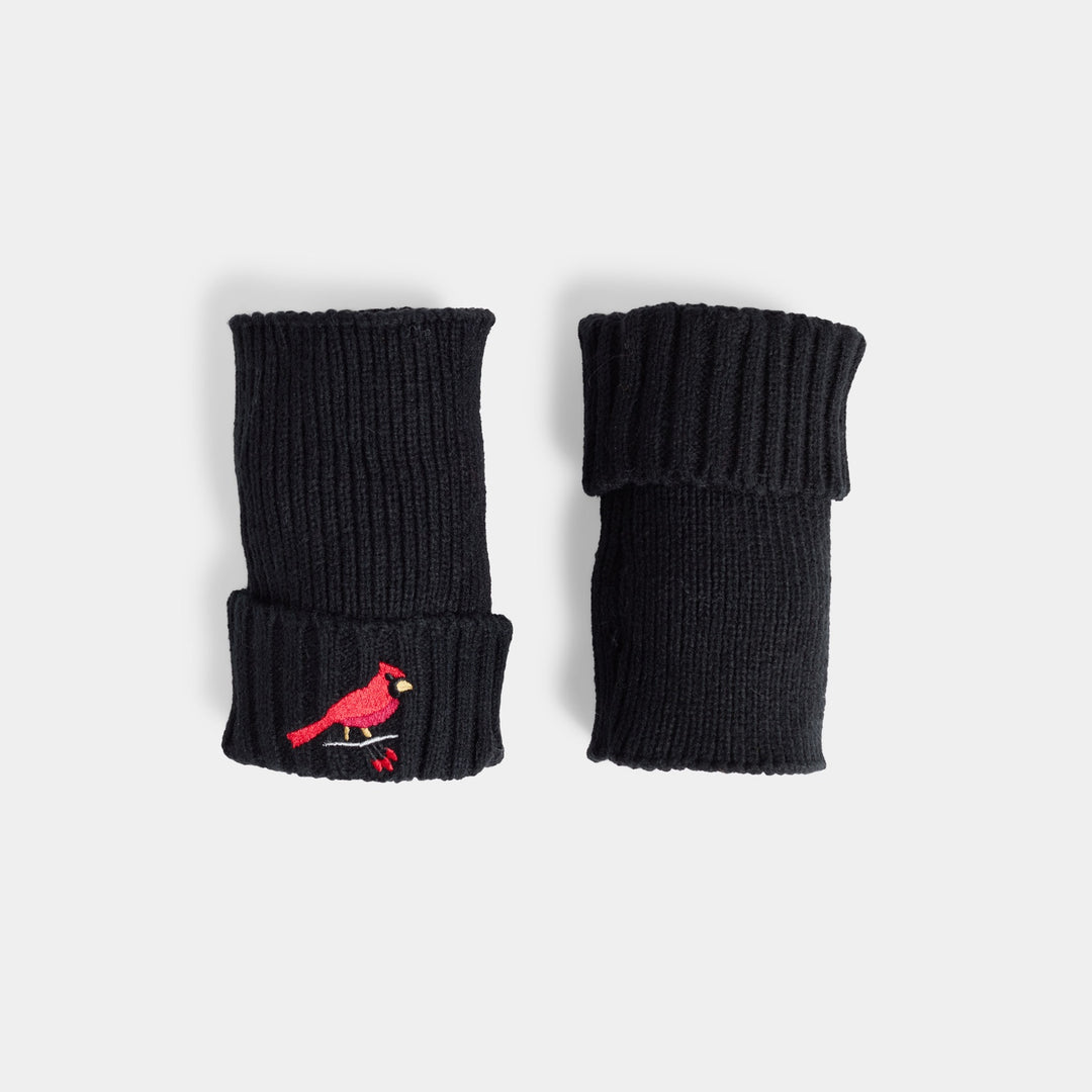 2536379A - Cardinal Knit Fingerless Gloves-09-Accessories-Coco + Carmen-Krista Anne's Boutique, Women's Fashion and Accessories Located in Oklahoma City, OK and Black Mountain, NC