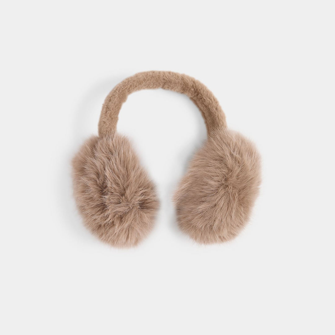 2546324 - Faux Fur Earmuffs-09-Accessories-Coco + Carmen-Krista Anne's Boutique, Women's Fashion and Accessories Located in Oklahoma City, OK and Black Mountain, NC