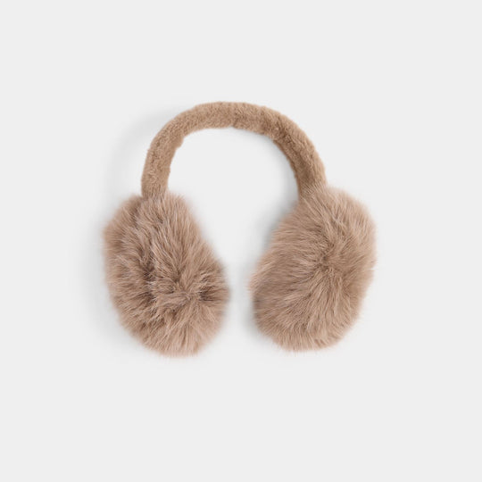 2546324 - Faux Fur Earmuffs-09-Accessories-Coco + Carmen-Krista Anne's Boutique, Women's Fashion and Accessories Located in Oklahoma City, OK and Black Mountain, NC