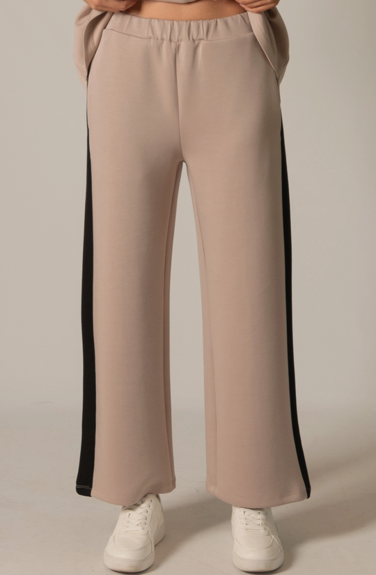 PP50028-C - "Butter Modal" Side Stripe Wide Leg Pants-04-Bottoms-P. Cill-Krista Anne's Boutique, Women's Fashion and Accessories Located in Oklahoma City, OK and Black Mountain, NC