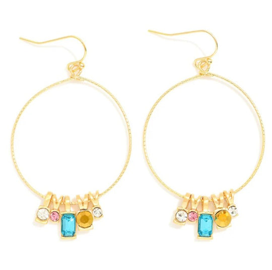 E-4271 - Paulette Earrings-10-Jewelry-What's Hot Jewelry-Krista Anne's Boutique, Women's Fashion and Accessories Located in Oklahoma City, OK and Black Mountain, NC