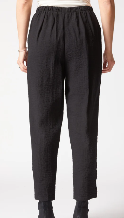 30670 - Express Solid Ruched Ankle Pant-04-Bottoms-Habitat-Krista Anne's Boutique, Women's Fashion and Accessories Located in Oklahoma City, OK and Black Mountain, NC